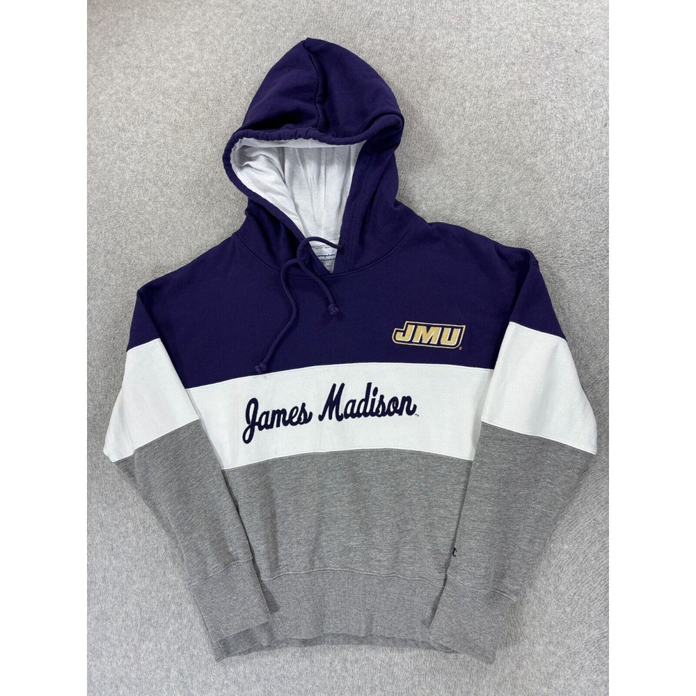 James Madison Dukes‎ Champion Stitched Campus Hoodie Sweatshirt (Women's Medium)